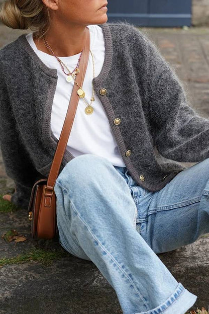 Beautifully Balanced Cardigan with Timeless Character