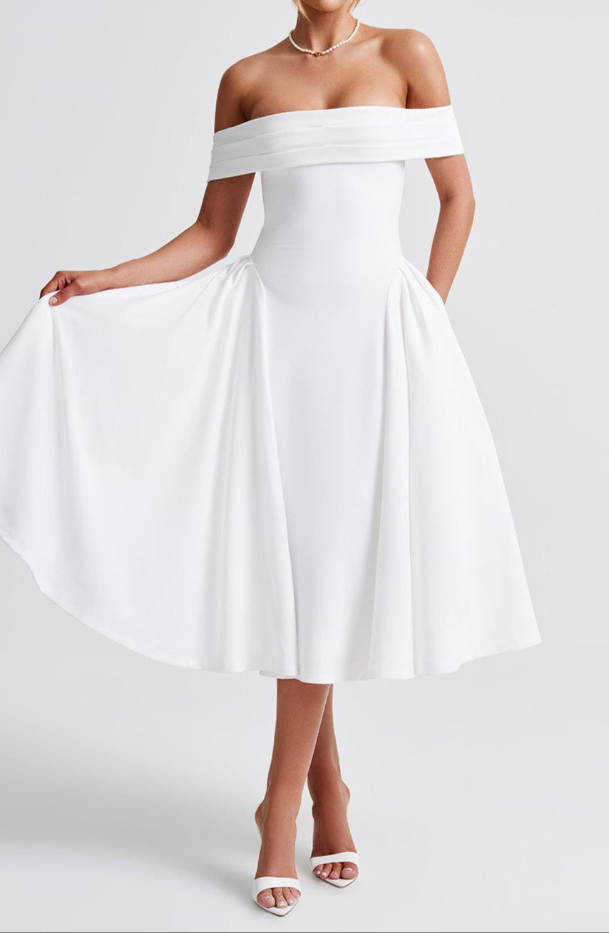 A Vintage Style Dress with Delicate Timeless Details