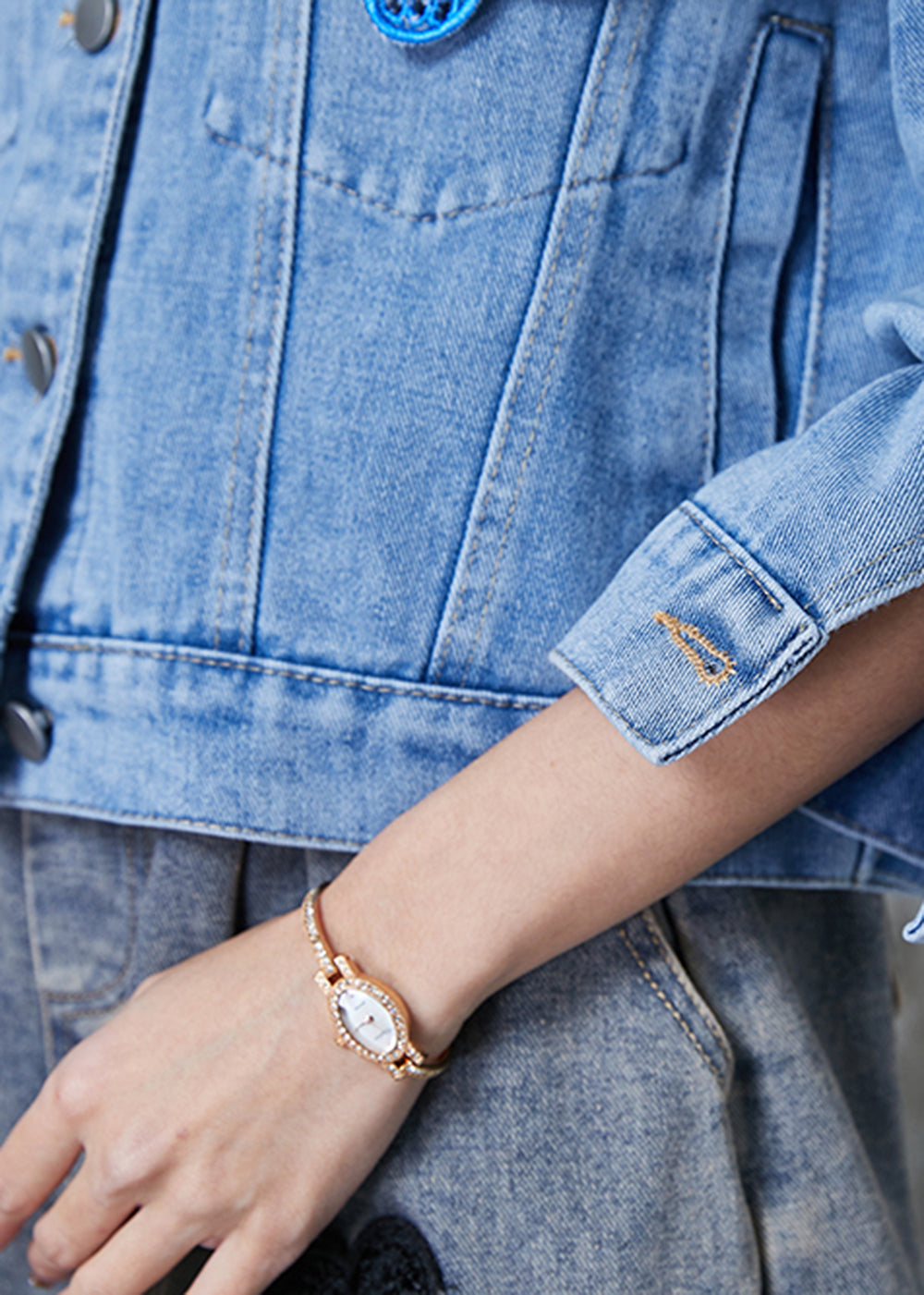 A Vintage Style Jacket with Delicate Timeless Details