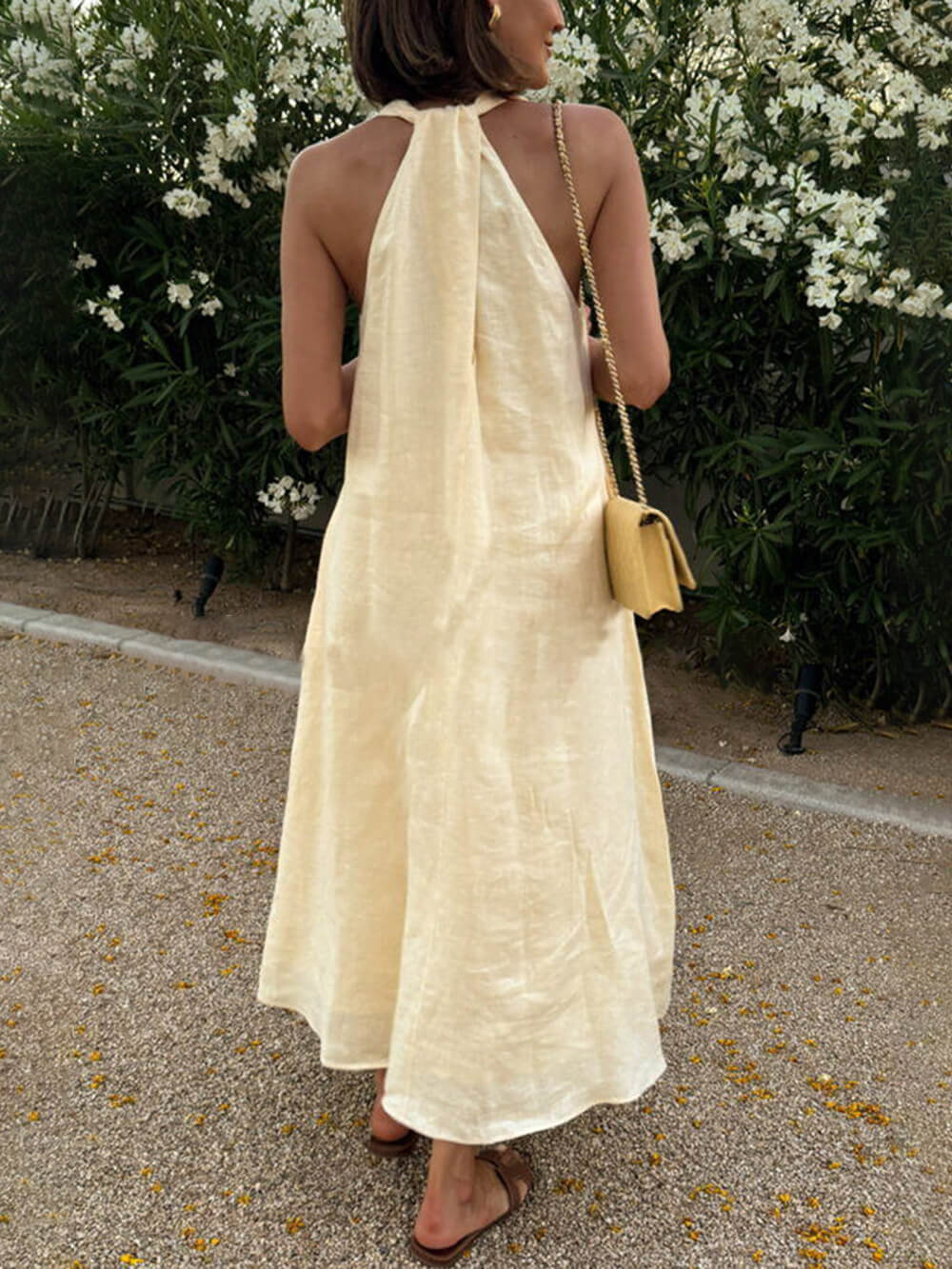 A Vintage Style Dress with Delicate Timeless Details