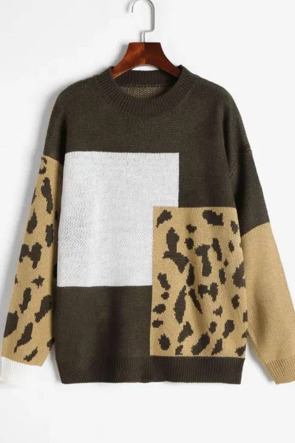 Vintage Inspired Sweater with a Contemporary Edge