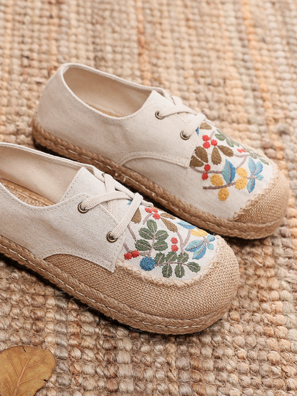 A Vintage Style Shoes with Delicate Timeless Details