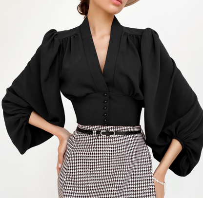 A Vintage Style Shirt with Delicate Timeless Details