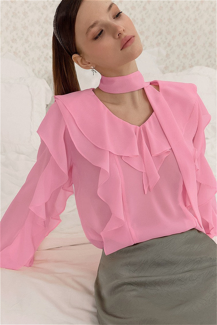 Vintage Inspired Blouse with a Contemporary Edge