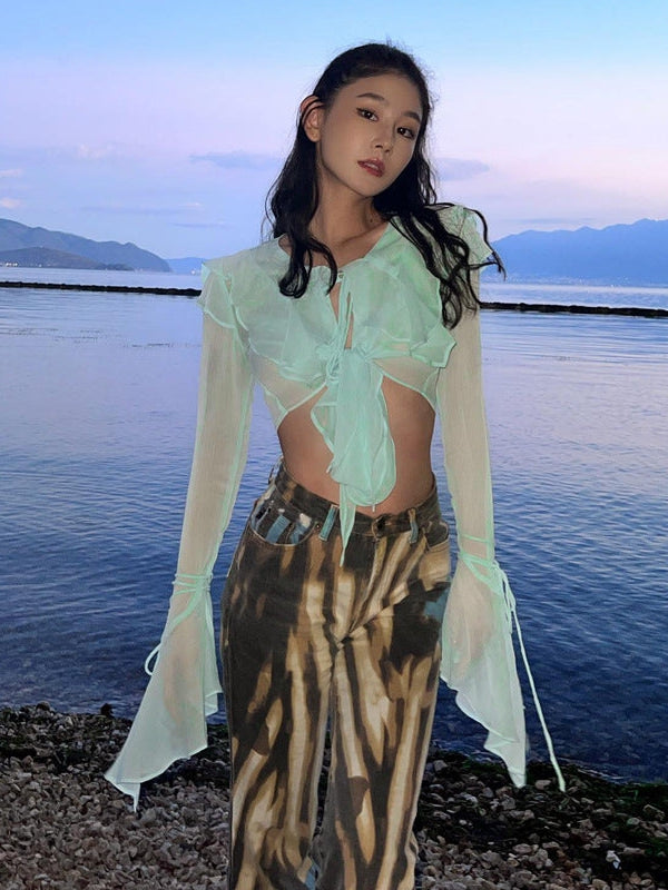A Vintage Style Top with Delicate Timeless Details