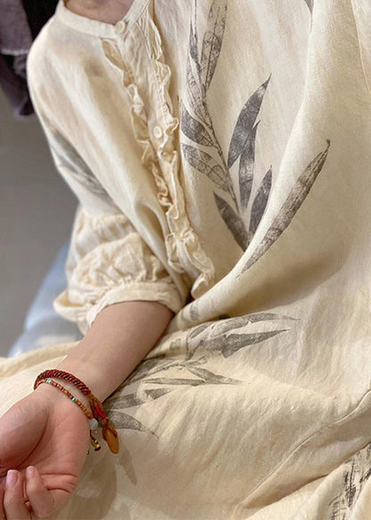 A Vintage Style Dress with Delicate Timeless Details