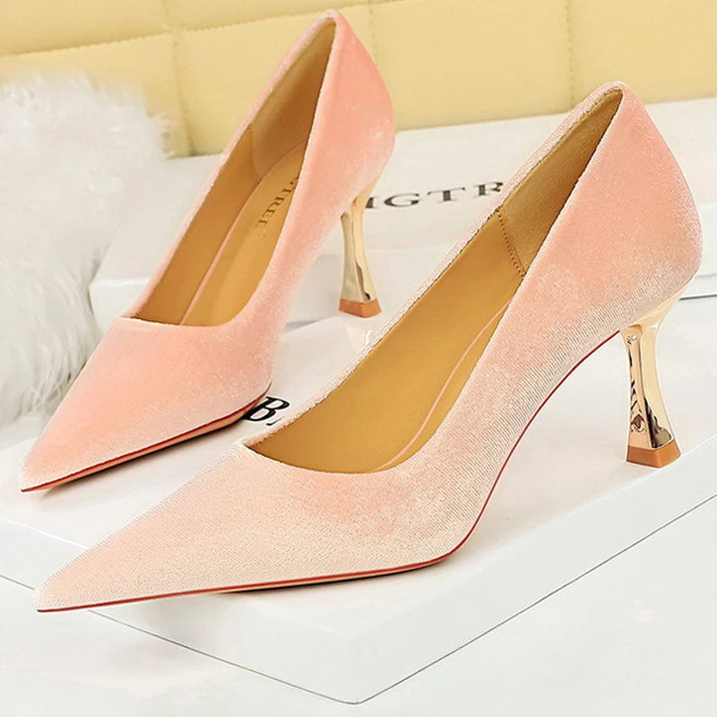 Vintage Inspired Heels with a Contemporary Edge