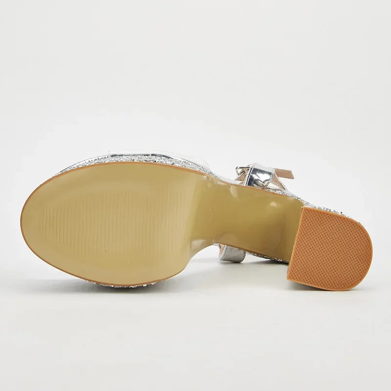 A Vintage Style Sandals with Delicate Timeless Details