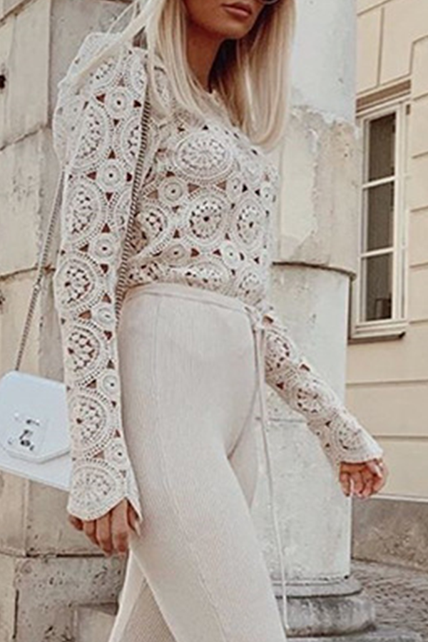 A Vintage Style Top with Delicate Timeless Details