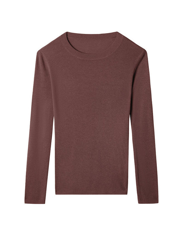 Well Tailored Sweater with a Graceful Silhouette