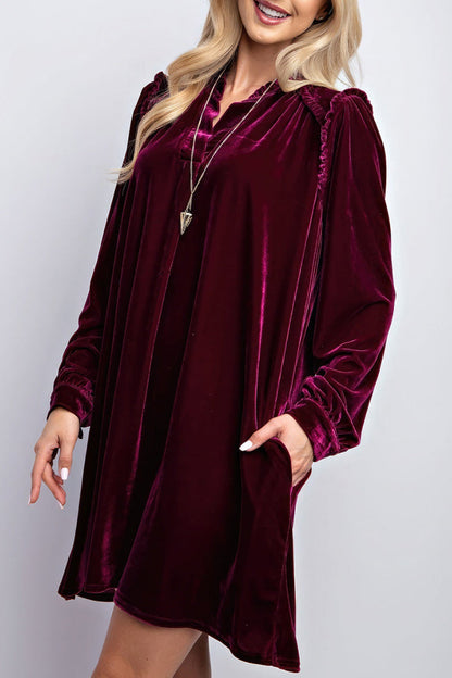 A Vintage Style Dress with Delicate Timeless Details