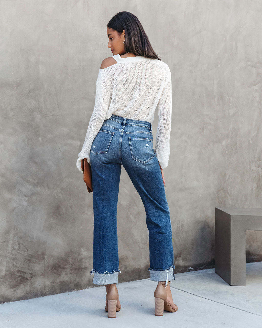 A Vintage Style Trousers with Delicate Timeless Details