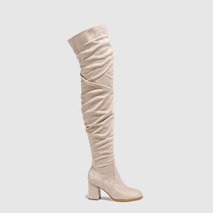 A Vintage Style Boots with Delicate Timeless Details