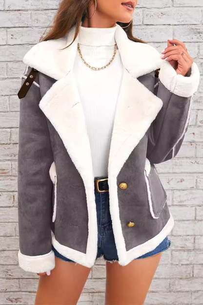 A Vintage Style Coat with Delicate Timeless Details
