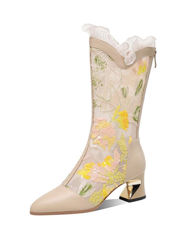 Vintage Inspired Boots with a Contemporary Edge