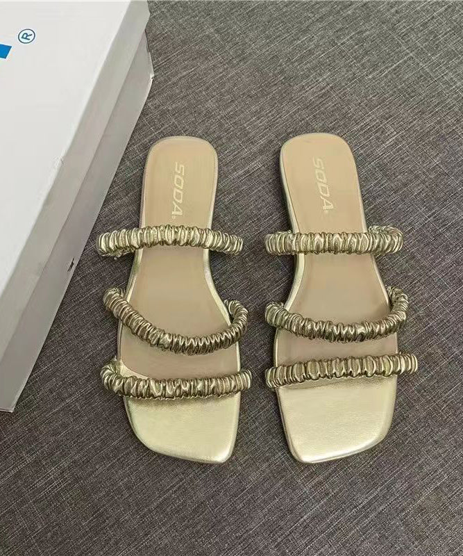 Beautifully Finished Sandals in a Timeless Design