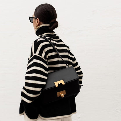 A Vintage Style Sweater with Delicate Timeless Details