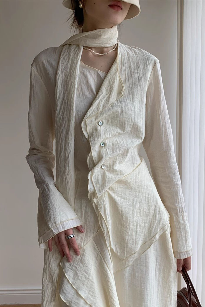 Beautifully Balanced Blouse with Timeless Character