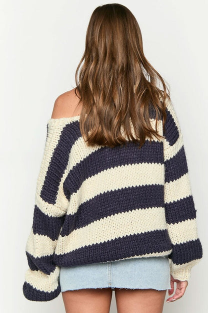 Vintage Inspired Sweater with a Contemporary Edge