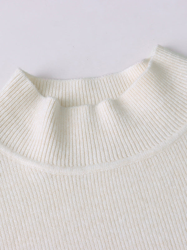 Well Tailored Sweater with a Graceful Silhouette