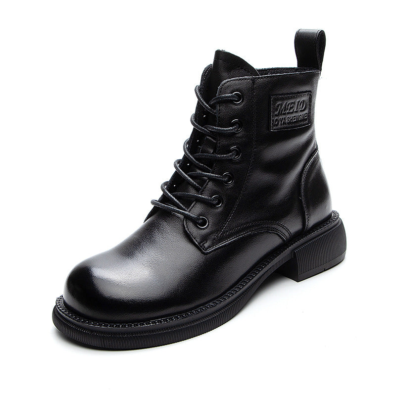 A Vintage Style Boots with Delicate Timeless Details