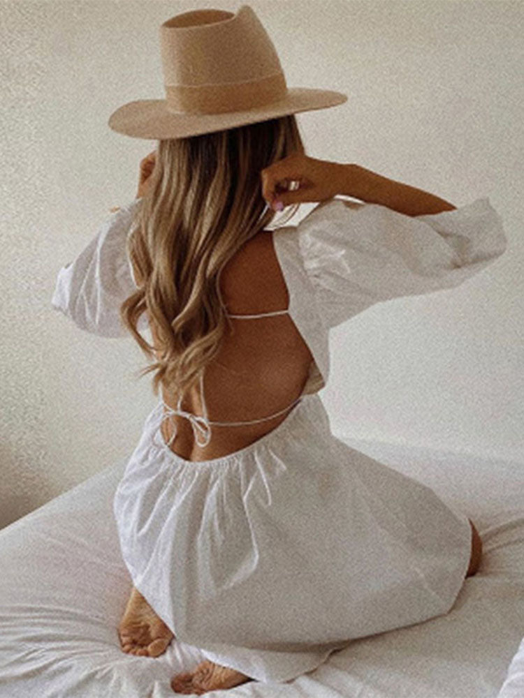 A Vintage Style Dress with Delicate Timeless Details