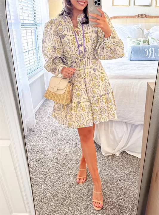 A Vintage Style Dress with Delicate Timeless Details