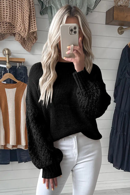 Vintage Inspired Sweater with a Contemporary Edge