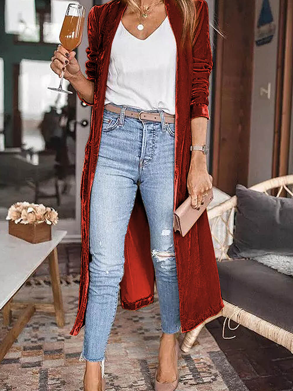 Vintage Inspired Cardigan with a Contemporary Edge