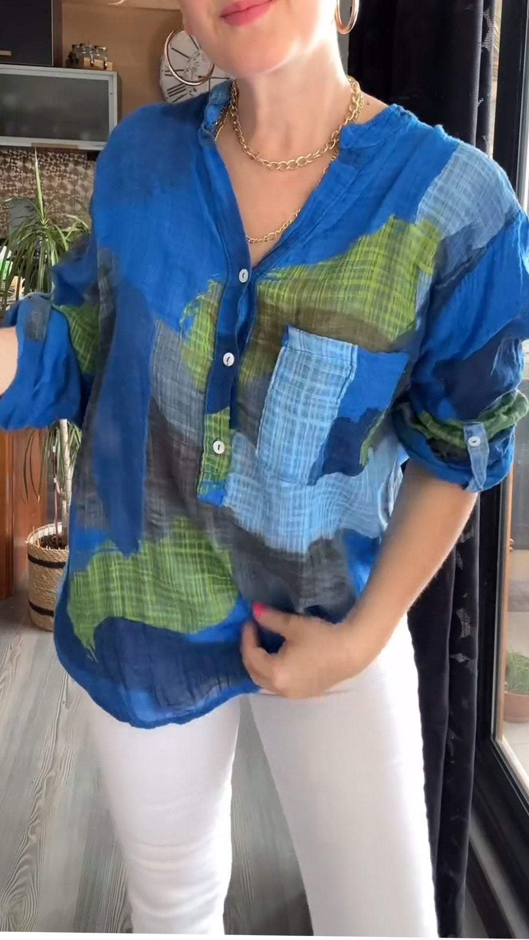 Vintage Inspired Shirt with a Contemporary Edge