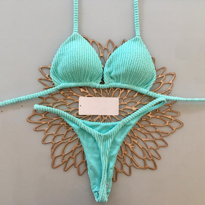 Classic Vintage Bikini with a Flattering Fit