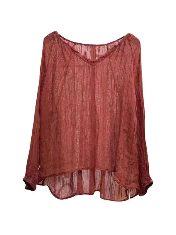 Well Tailored Blouse with a Graceful Silhouette