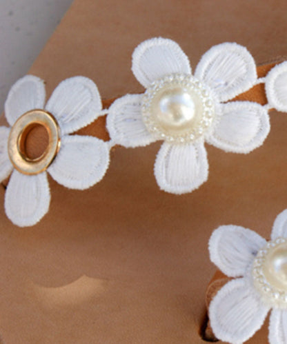 A Vintage Style Sandals with Delicate Timeless Details