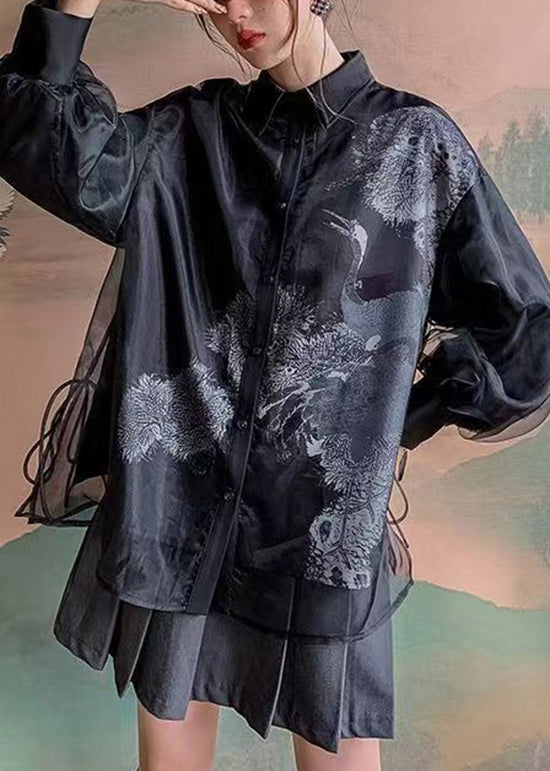 A Vintage Style Shirt with Delicate Timeless Details