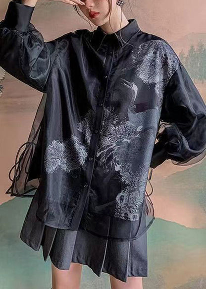 A Vintage Style Shirt with Delicate Timeless Details