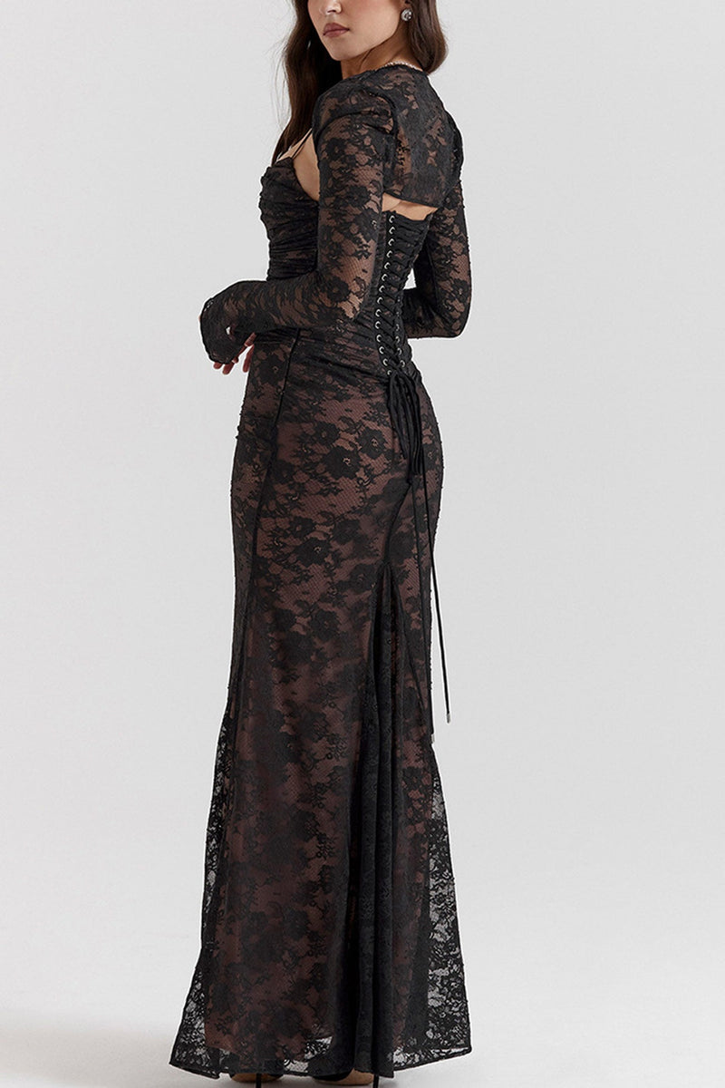 A Vintage Style Dress with Delicate Timeless Details