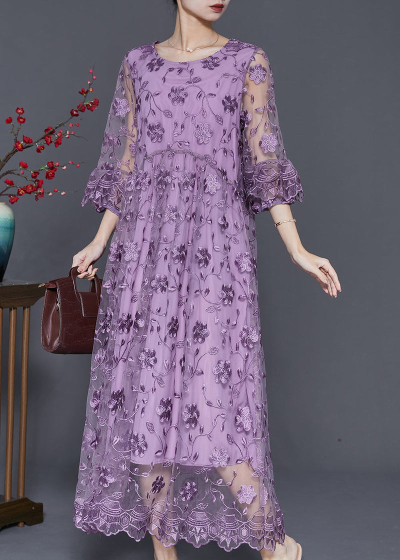 A Vintage Style Dress with Delicate Timeless Details