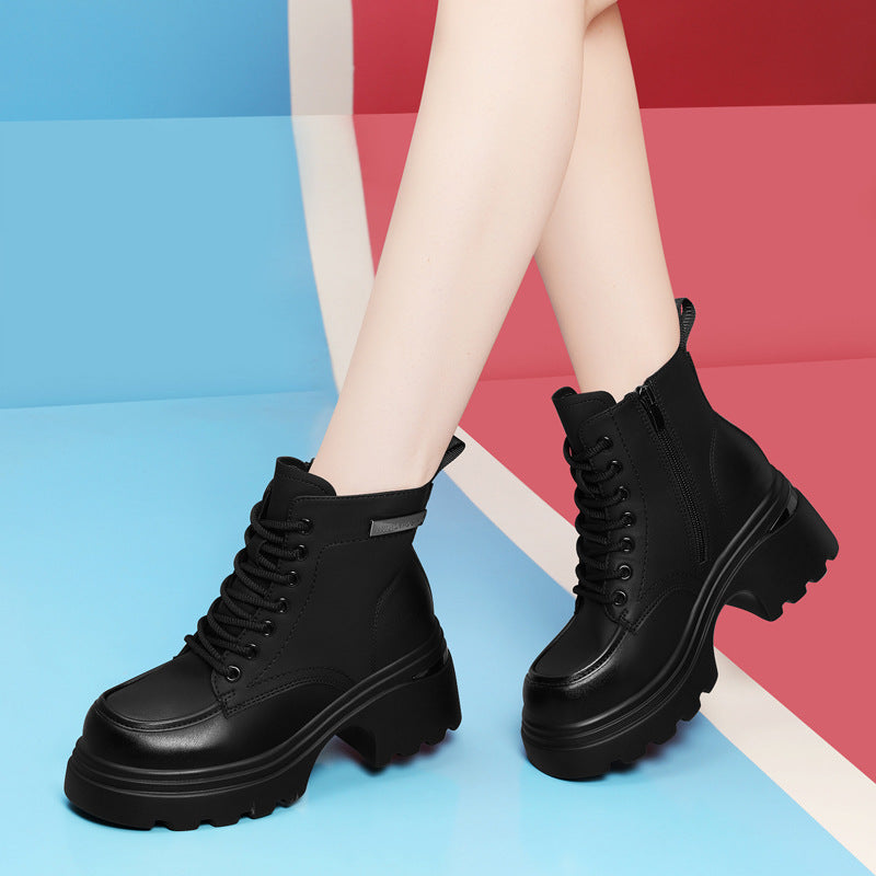 A Vintage Style Boots with Delicate Timeless Details