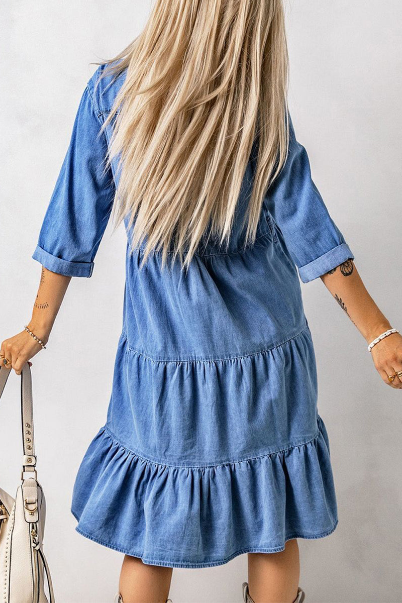 A Vintage Style Dress with Delicate Timeless Details