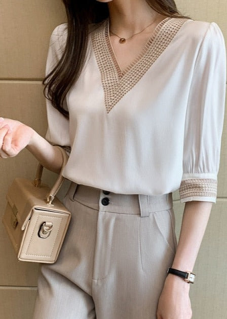 Polished Blouse with an Effortless Classic Look
