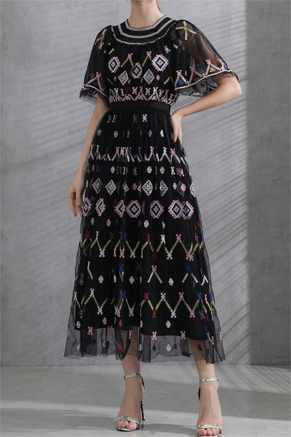 Elegantly Styled Dress for Everyday Wear