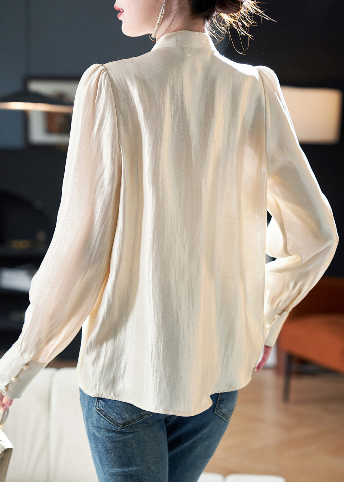 A Vintage Style Shirt with Delicate Timeless Details