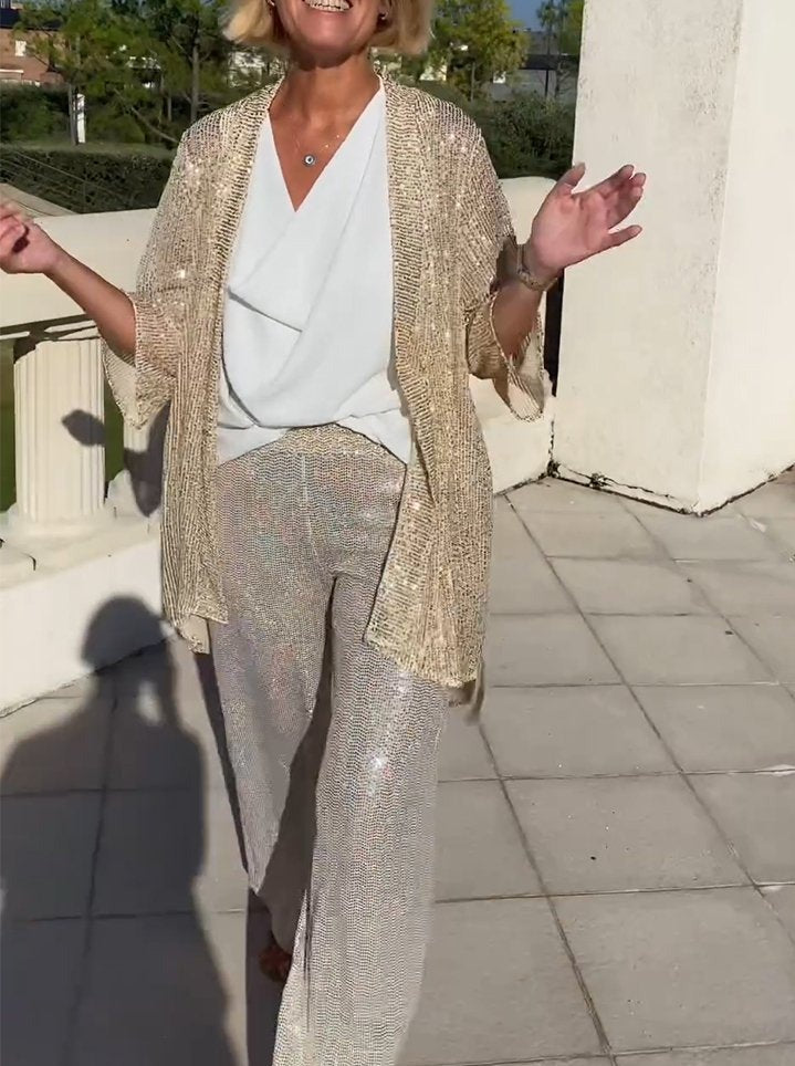 Well Tailored Trousers with a Graceful Silhouette