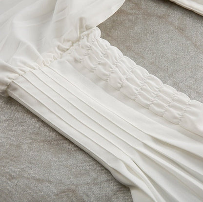 A Vintage Style Blouse with Delicate Timeless Details