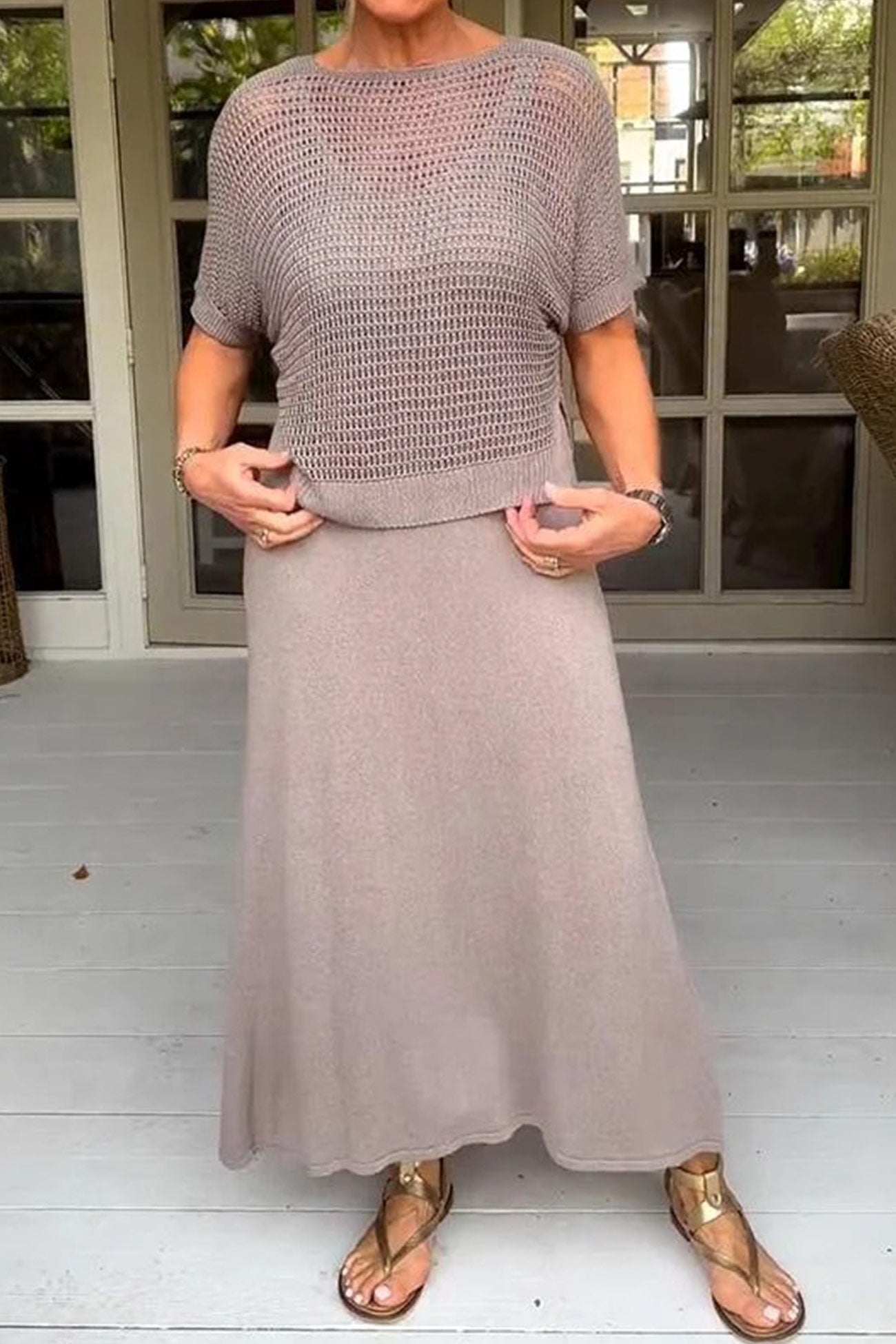 A Vintage Style Dress with Delicate Timeless Details