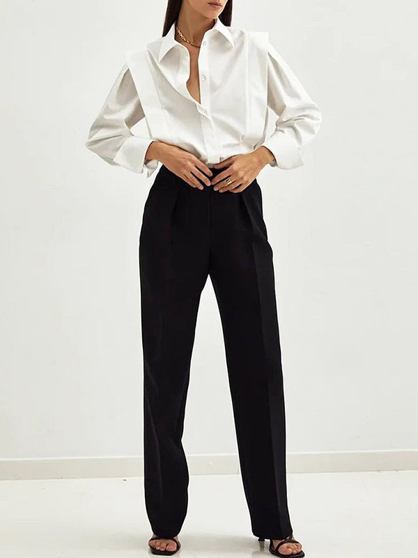 Well Tailored Blouse with a Graceful Silhouette