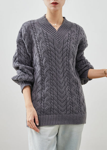 A Vintage Style Sweater with Delicate Timeless Details