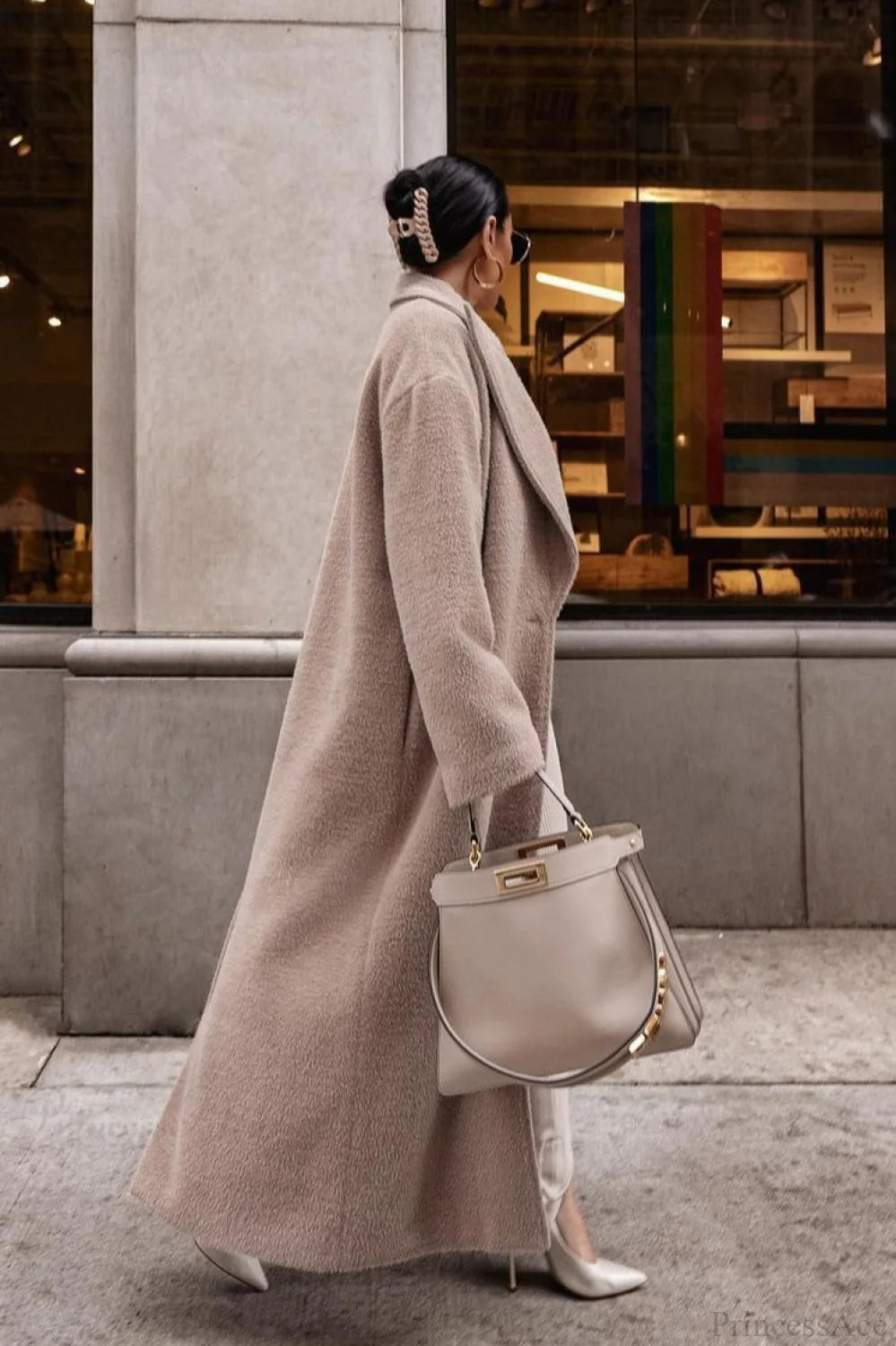 A Vintage Style Coat with Delicate Timeless Details