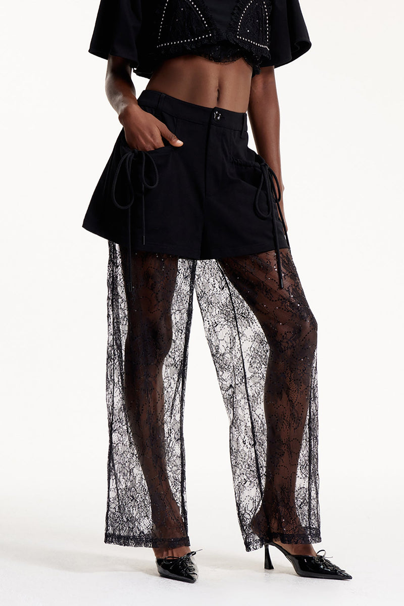 A Vintage Style Pants with Delicate Timeless Details