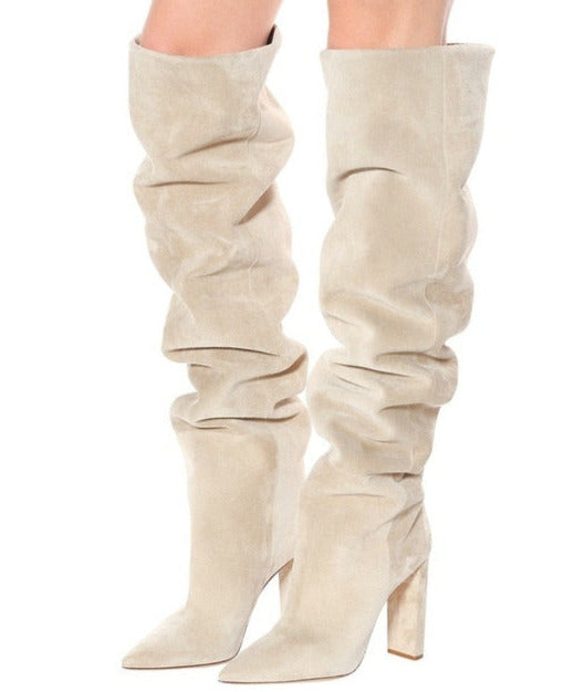 A Vintage Style Boots with Delicate Timeless Details